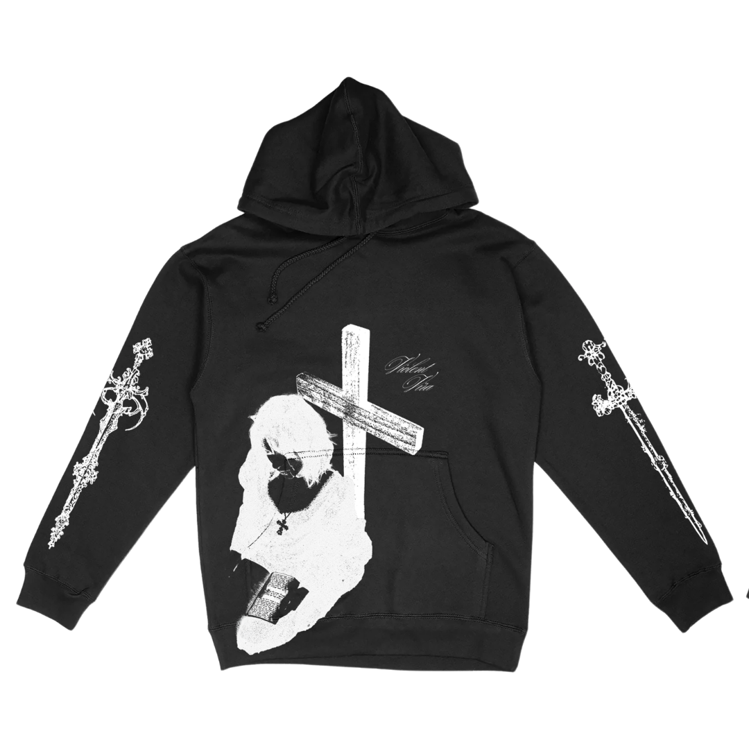 Chasing Ghosts Cross Hoodie