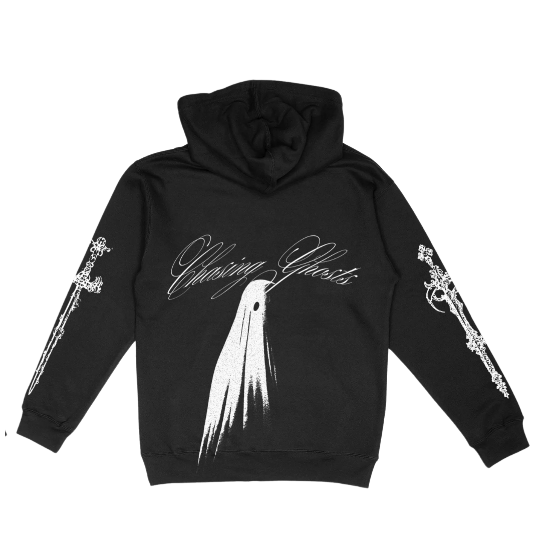 Chasing Ghosts Cross Hoodie
